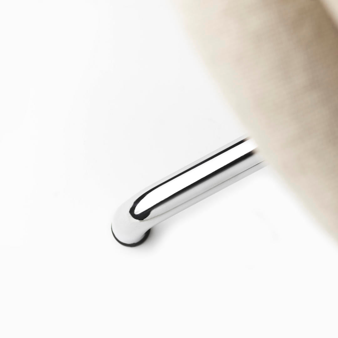 L40 Bellamie - Loungestol - Stål - Beige