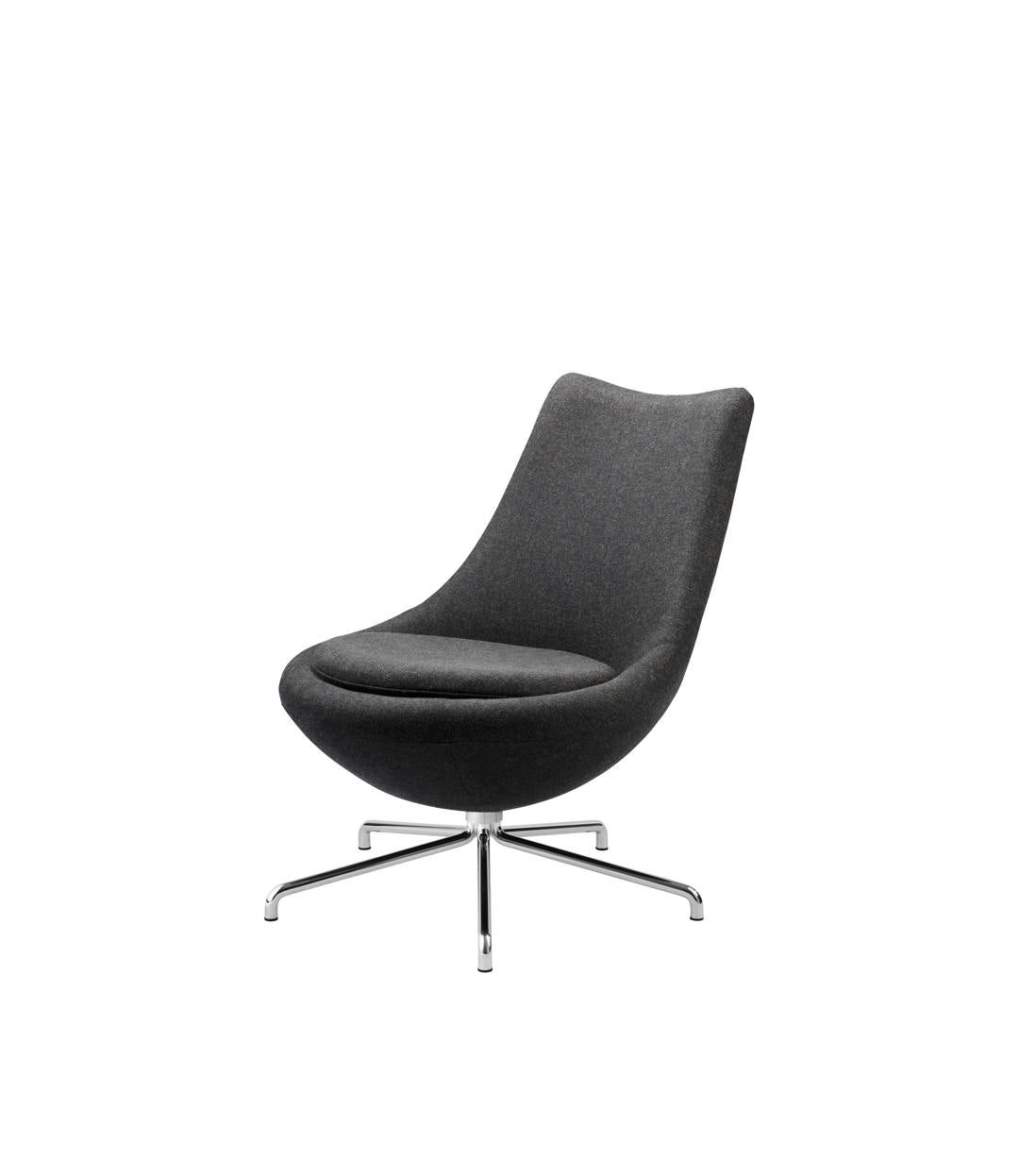 L40 Bellamie - Loungestol - Stål - Dark Grey