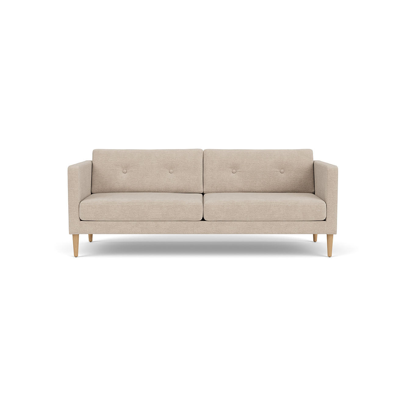 L42 Firhøj - 2,5 Sitzer-Sofa - Eiche - Beige (213)