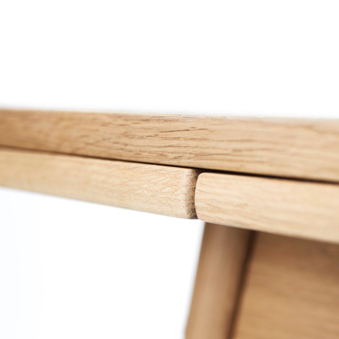 C35AH - Esstisch m/holländischem Auszug - Eiche