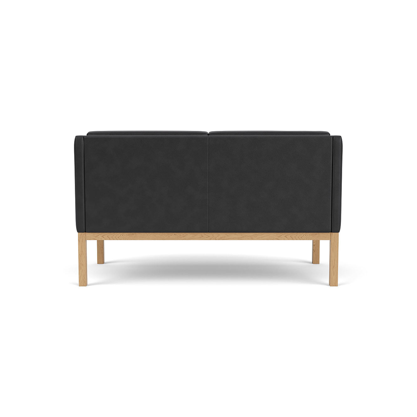 L45 - MK154 Mogens Koch - 2 pers. sofa - Black