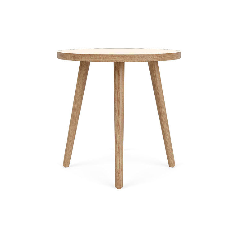 D701 Ragnesminde - Sofabord - White - Ø50 cm