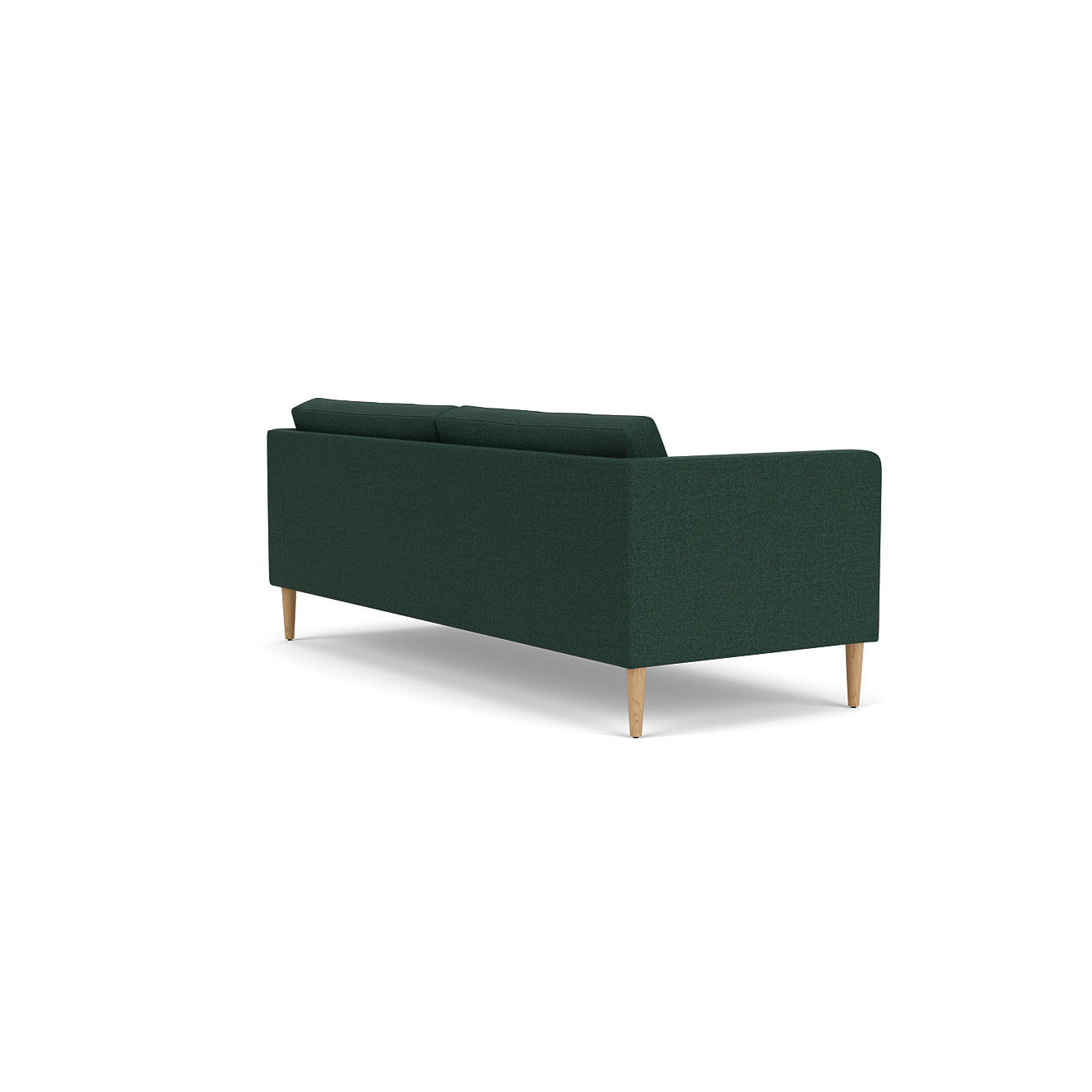 L42 Firhøj - 2,5 pers. sofa - Eg - Green (32)