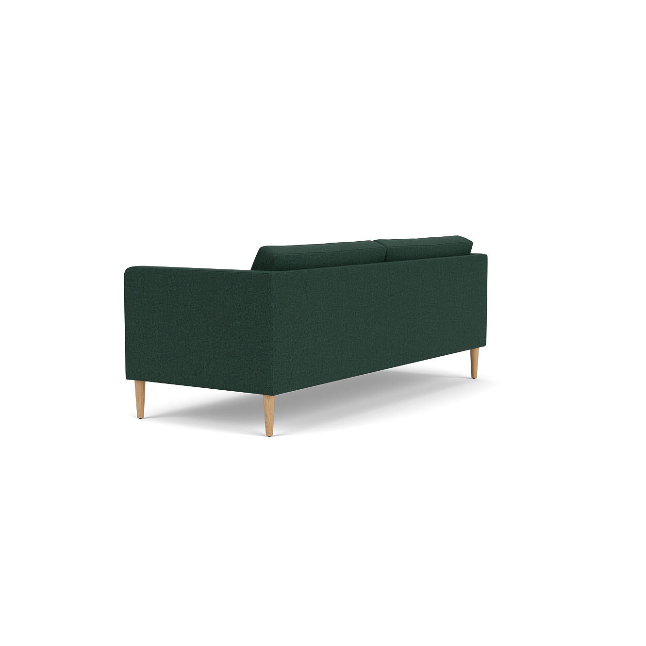 L42 Firhøj - 2,5 pers. sofa - Eg - Green (32)