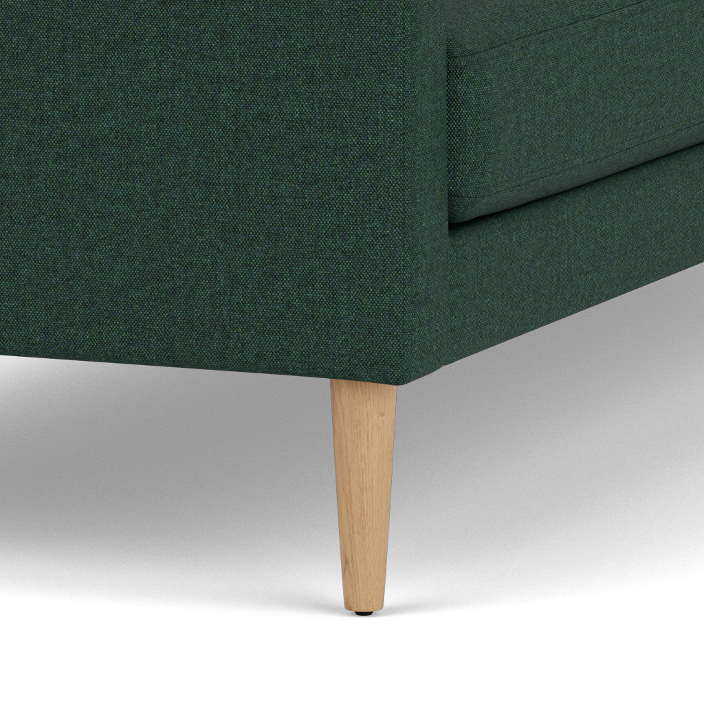 L42 Firhøj - 2,5 pers. sofa - Eg - Green (32)