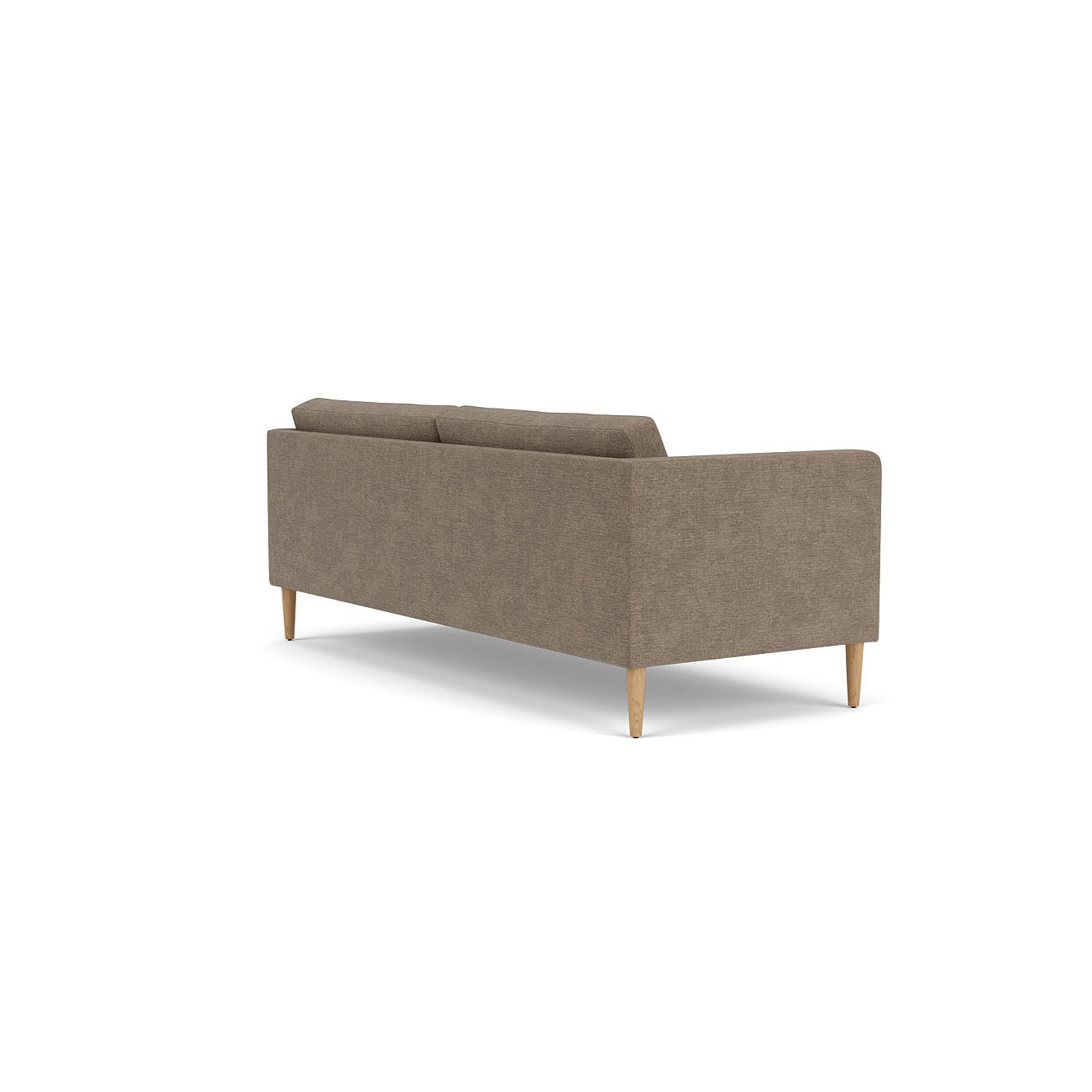 L42 Firhøj - 2,5 pers. sofa - Eg - Taupe (233)