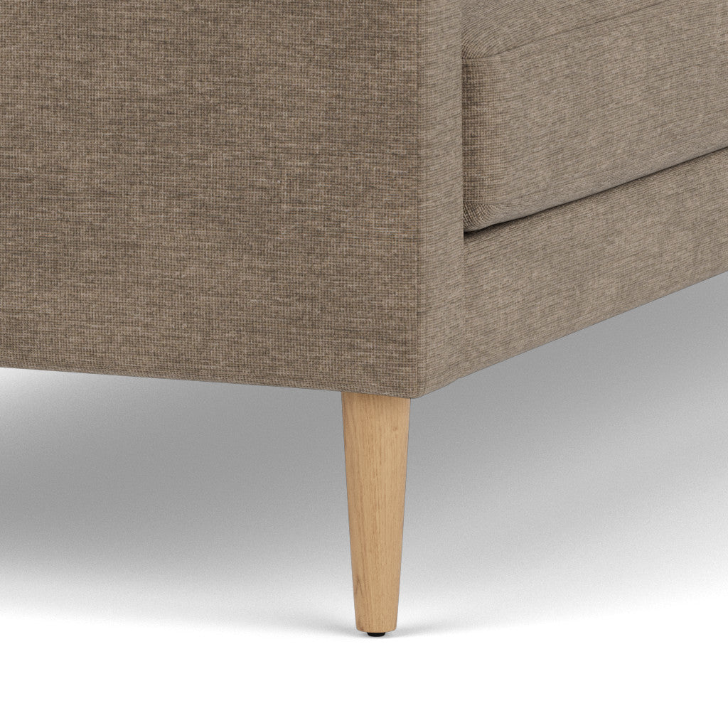 L42 Firhøj - 2,5 pers. sofa - Eg - Taupe (233)