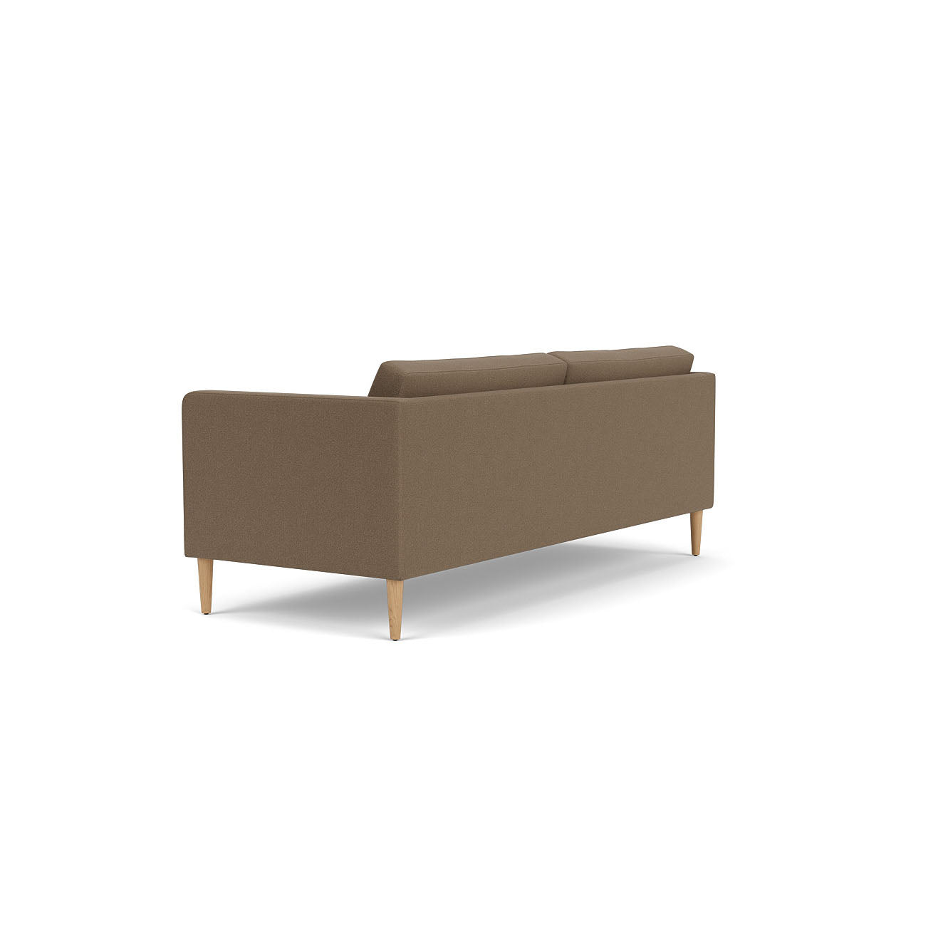 L42 Firhøj - 2,5 pers. sofa - Eg - Taupe (61230)