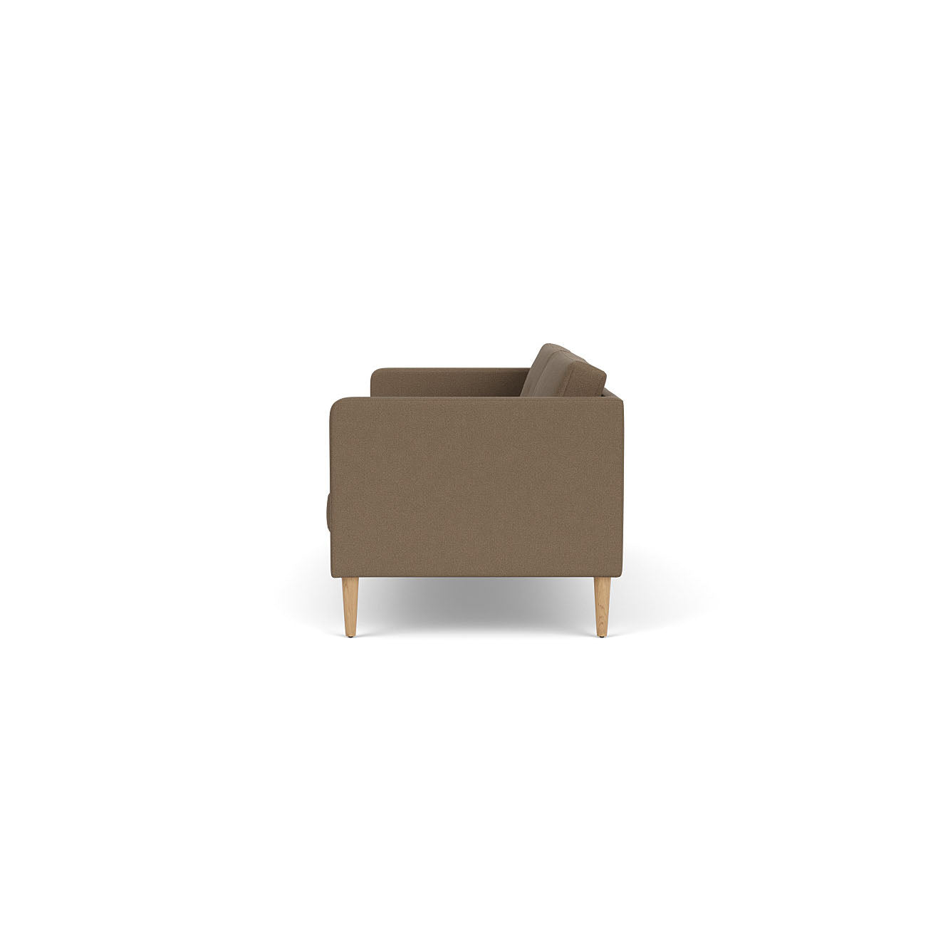 L42 Firhøj - 2,5 pers. sofa - Eg - Taupe (61230)