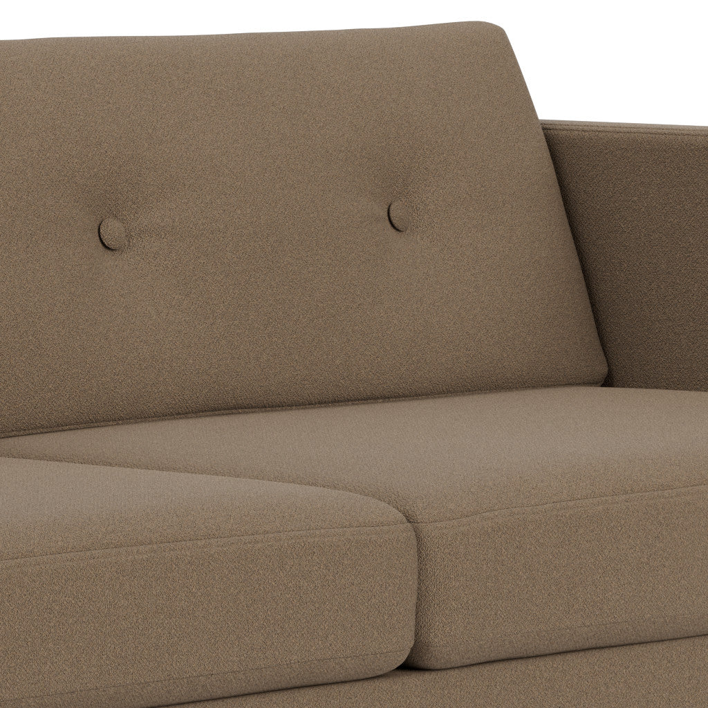 L42 Firhøj - 2,5 pers. sofa - Eg - Taupe (61230)
