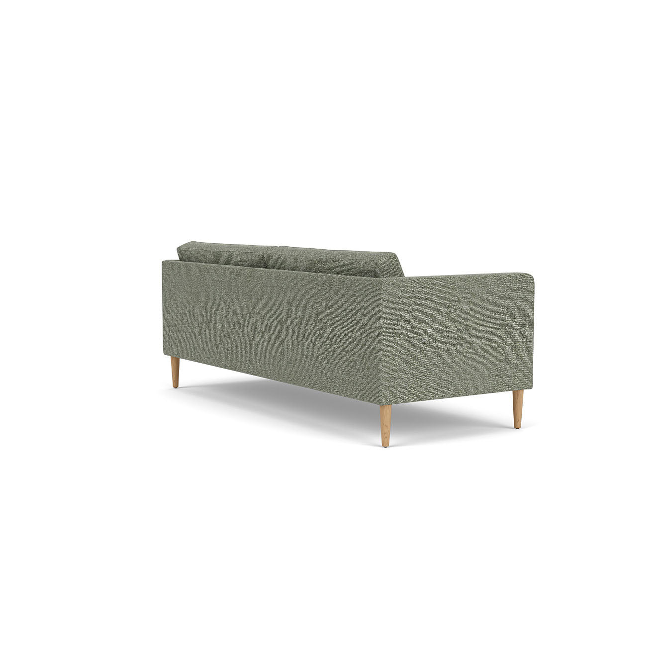 L42 Firhøj - 2,5 pers. sofa - Eg - Green-Melange