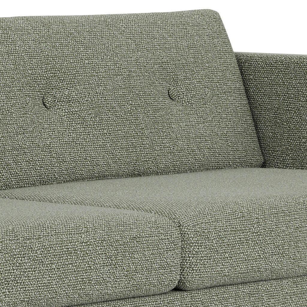 L42 Firhøj - 2,5 pers. sofa - Eg - Green-Melange