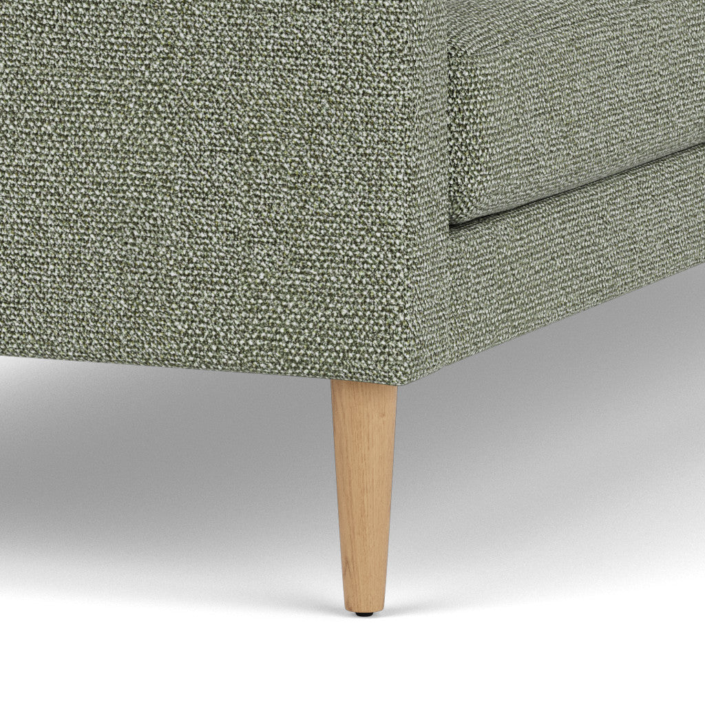 L42 Firhøj - 2,5 pers. sofa - Eg - Green-Melange