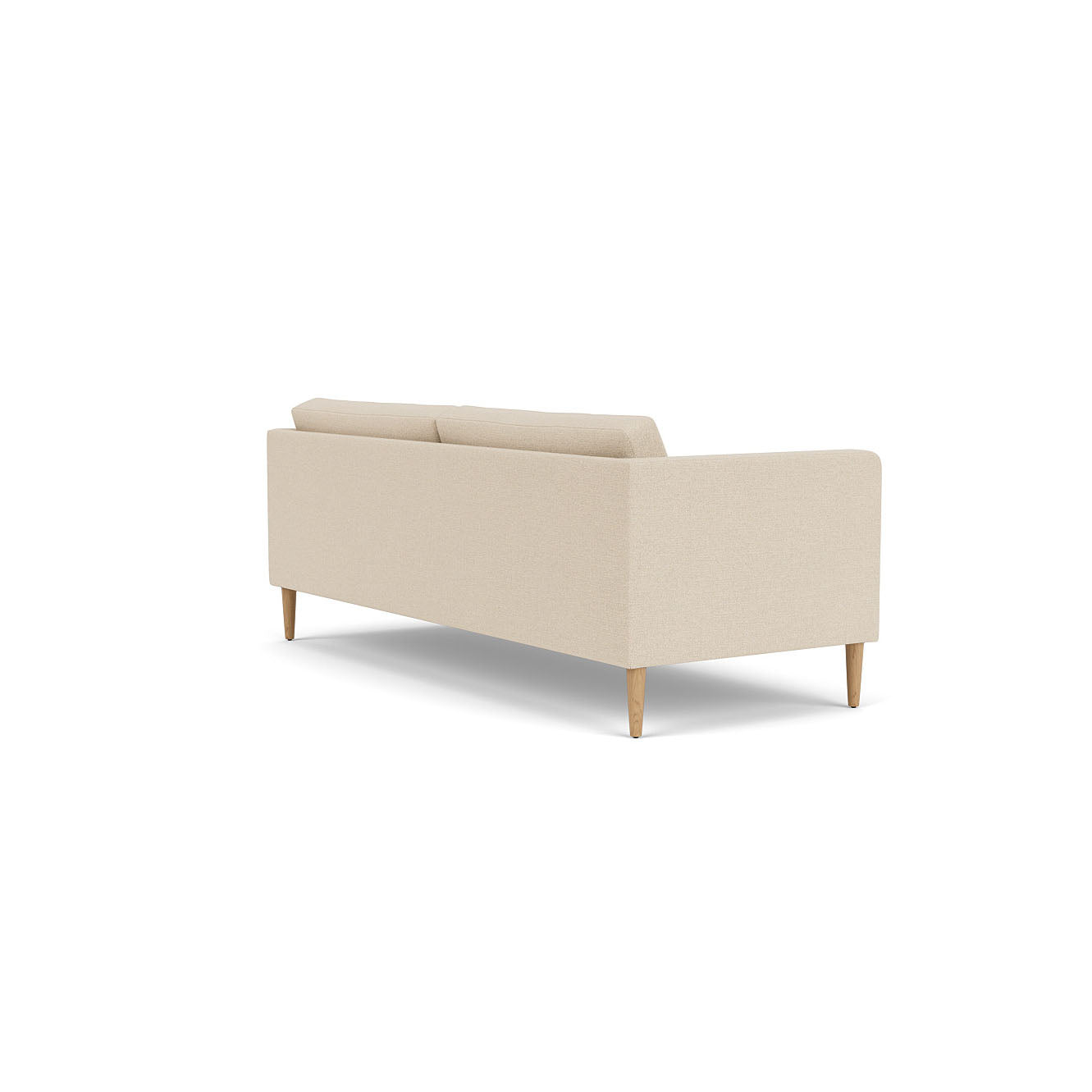 L42 Firhøj - 2,5 pers. sofa - Eg - Beige (90)