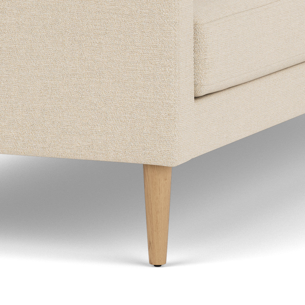 L42 Firhøj - 2,5 pers. sofa - Eg - Beige (90)