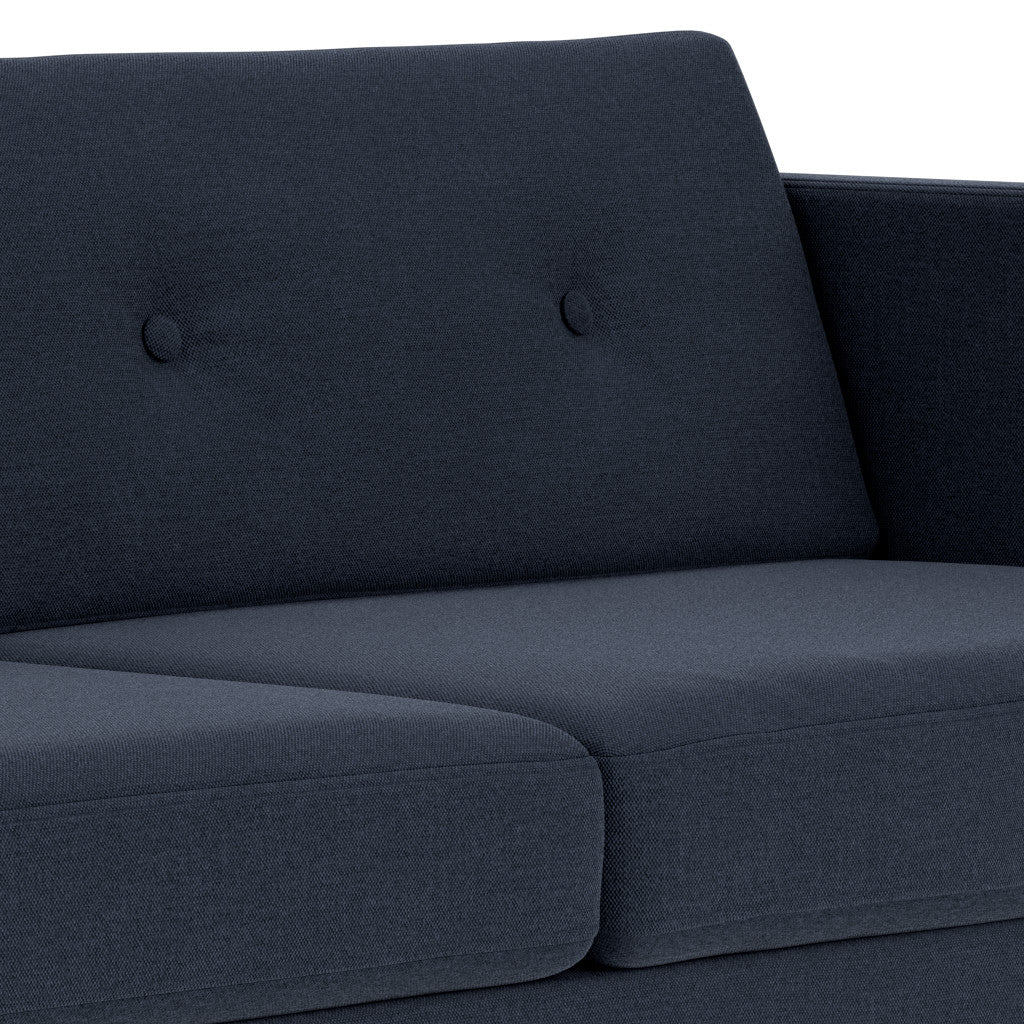 L42 Firhøj - 2,5 pers. sofa - Stål - Dark Blue(36)