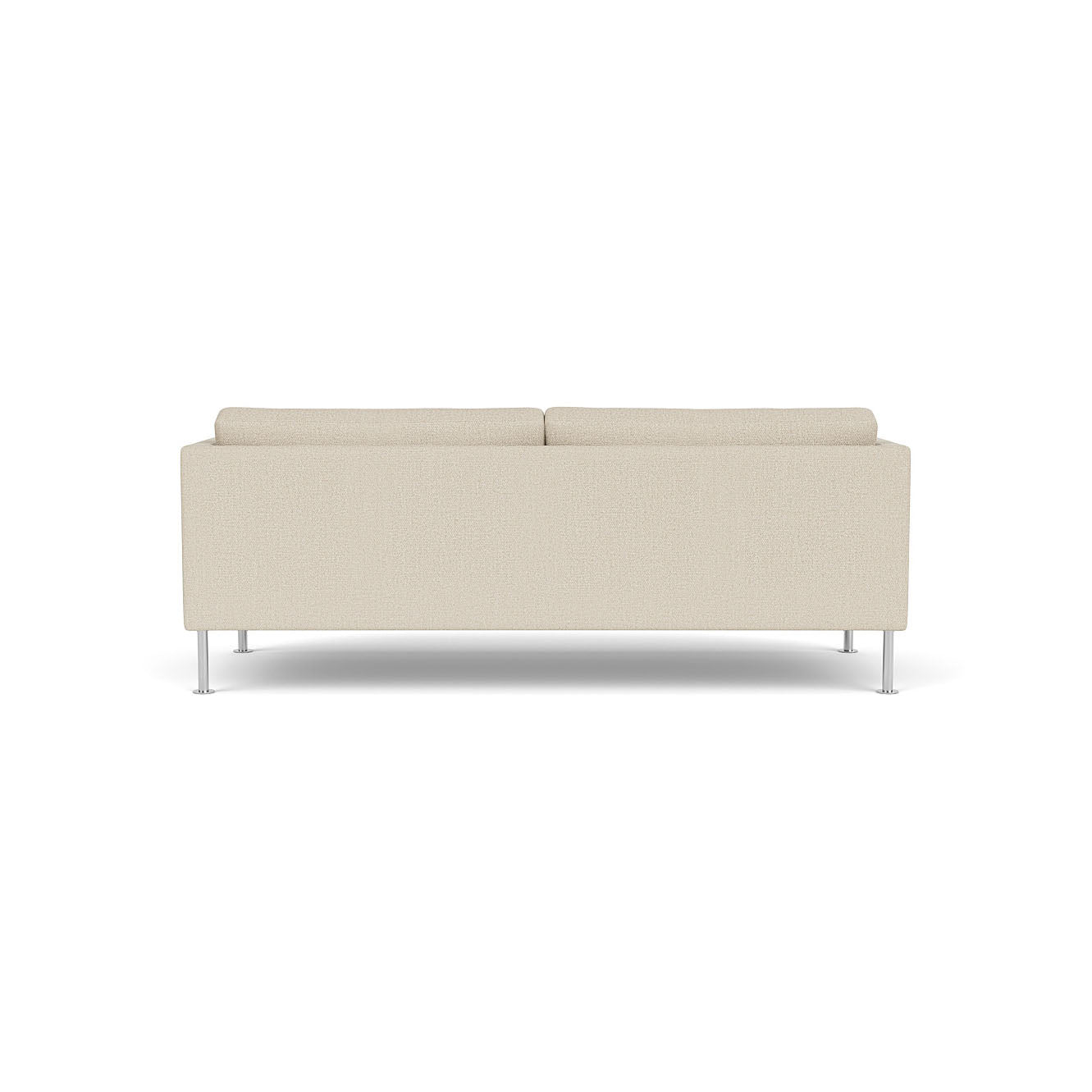 L42 Firhøj - 2,5 pers. sofa - Stål - Beige (00)