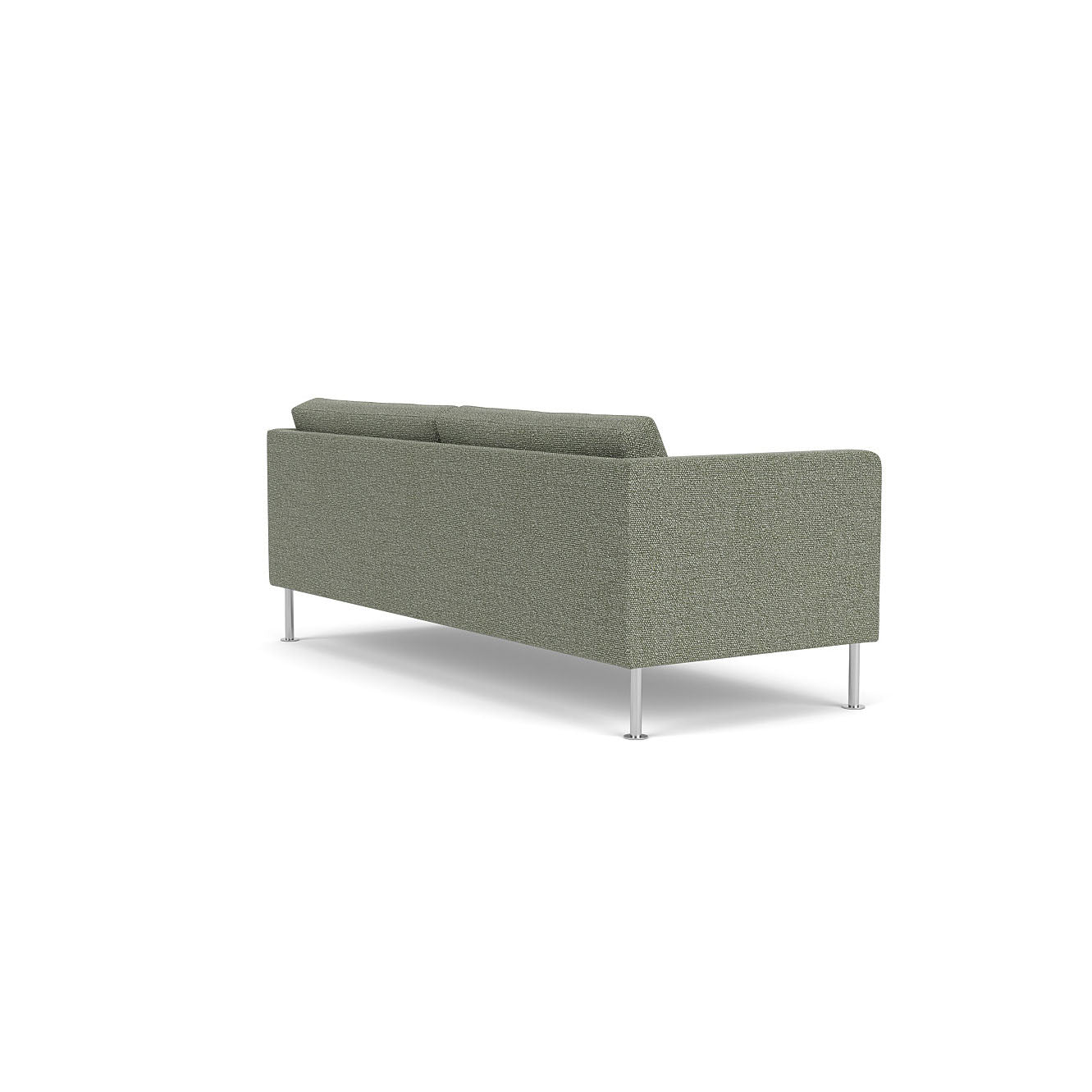 L42 Firhøj - 2,5 pers. sofa - Stål - Green-Melange