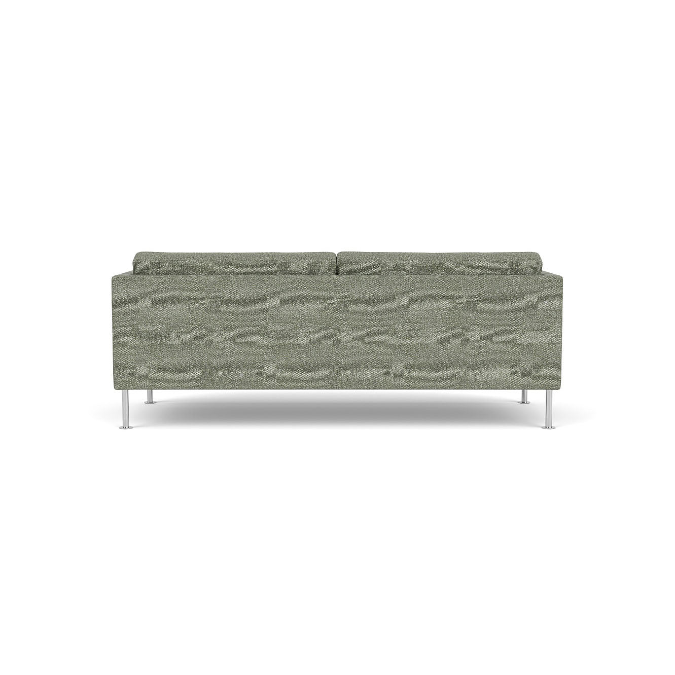 L42 Firhøj - 2,5 pers. sofa - Stål - Green-Melange
