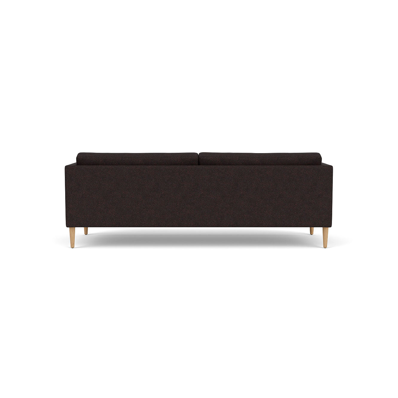 L42 Firhøj - 3 pers. sofa - Eg - Black-Brown