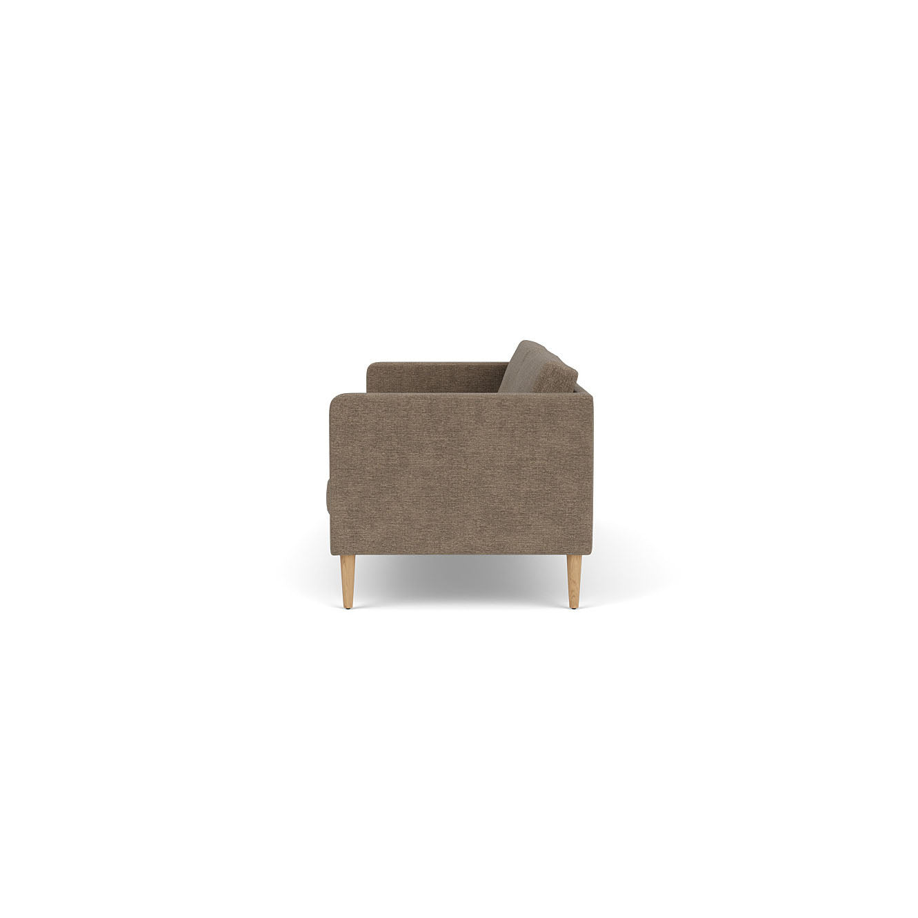 L42 Firhøj - 3 pers. sofa - Eg - Taupe (233)