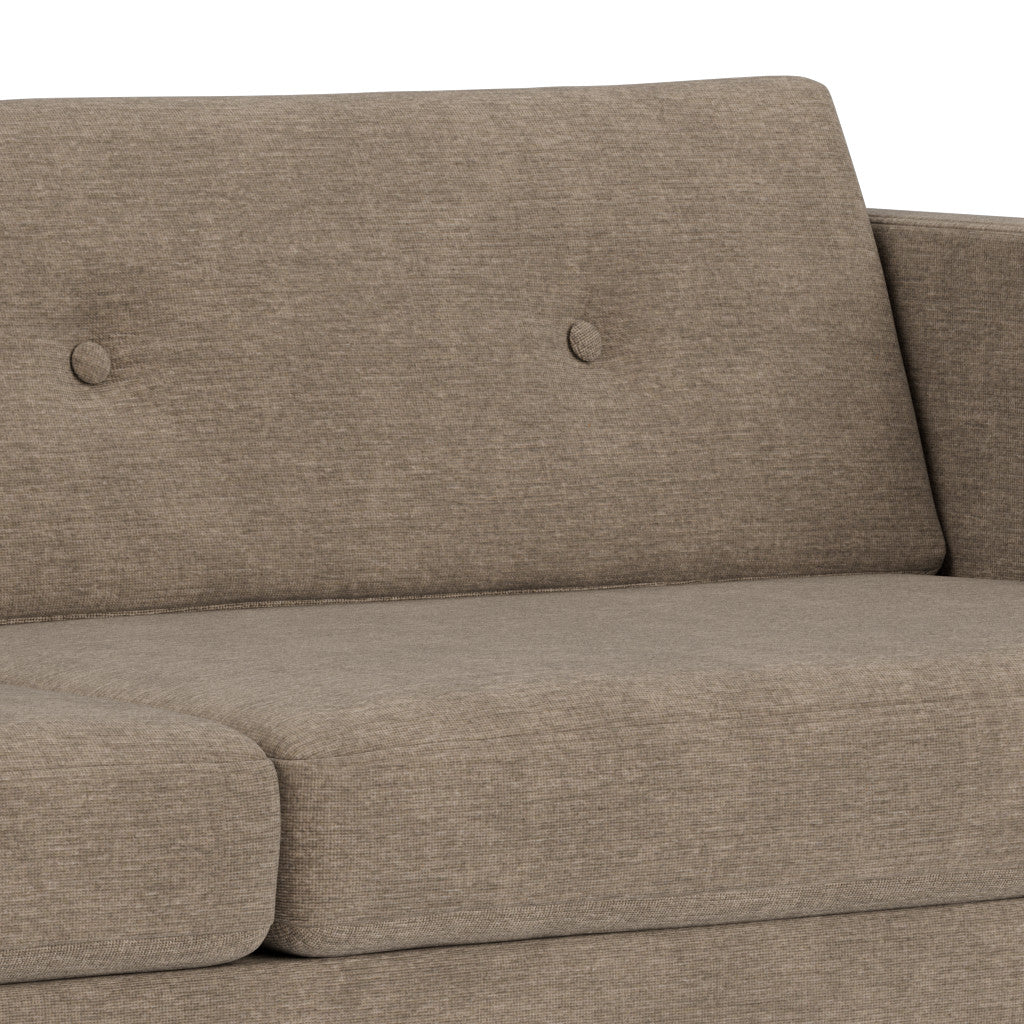 L42 Firhøj - 3 pers. sofa - Eg - Taupe (233)