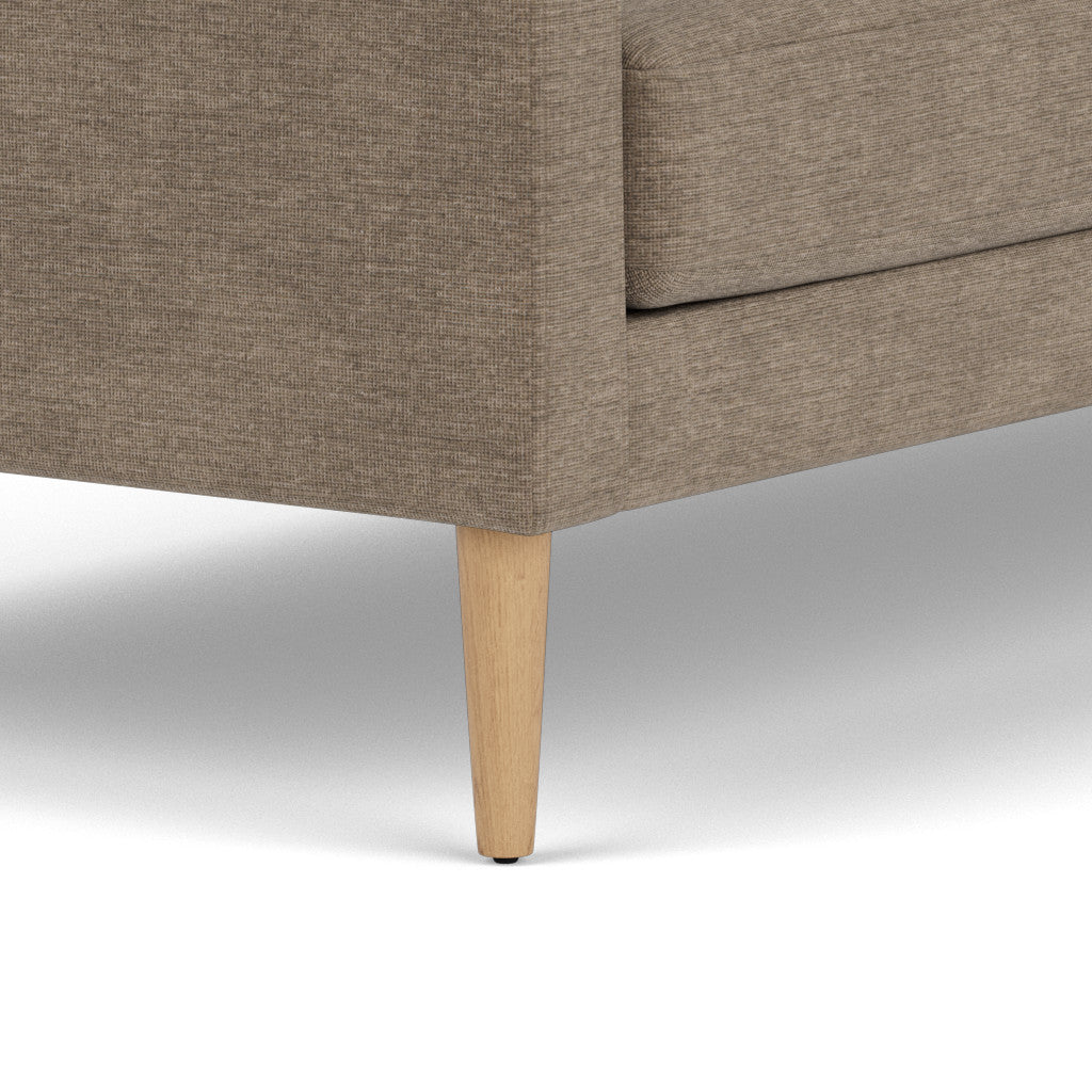 L42 Firhøj - 3 pers. sofa - Eg - Taupe (233)