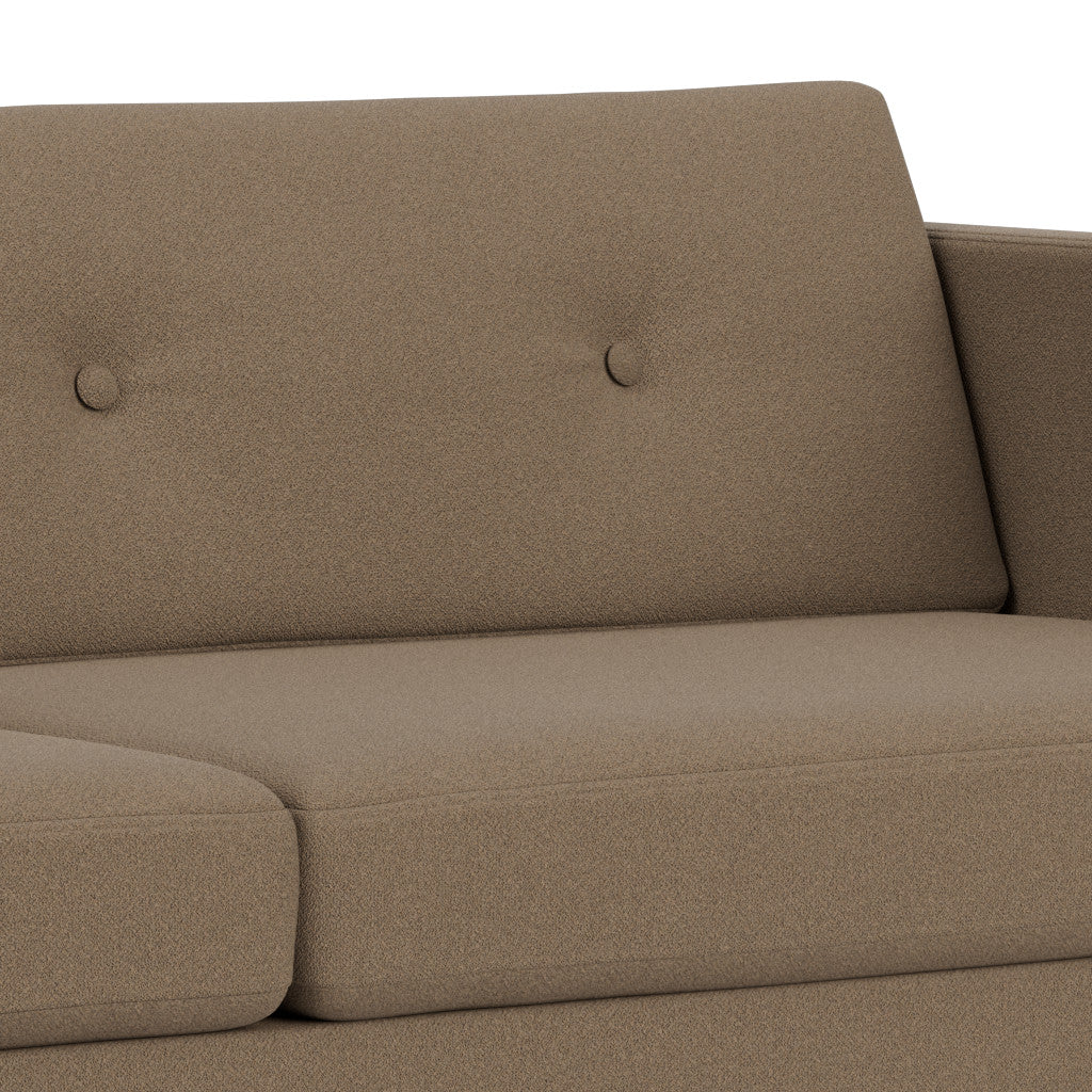 L42 Firhøj - 3 pers. sofa - Eg - Taupe (61230)