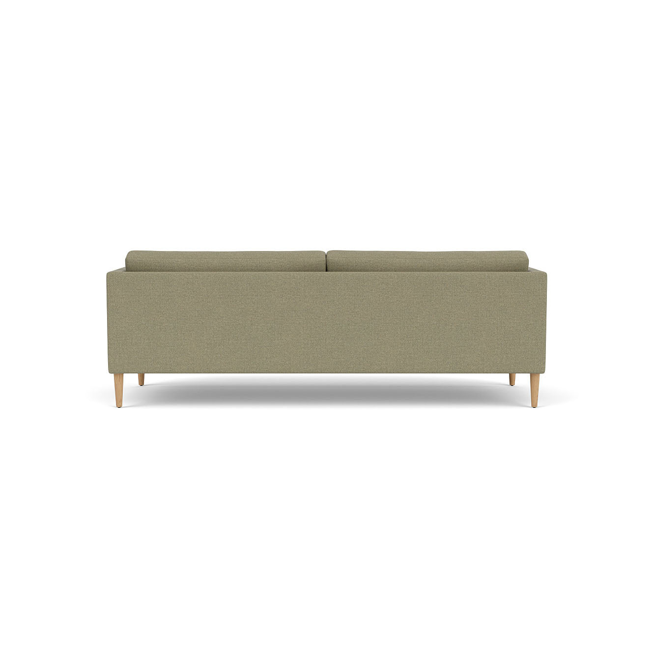 L42 Firhøj - 3 pers. sofa - Eg - Green (58)
