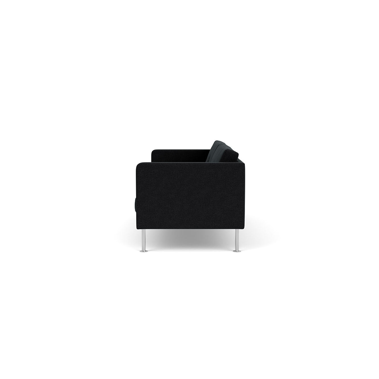 L42 Firhøj - 3 pers. sofa - Stål - Dark Grey (28)