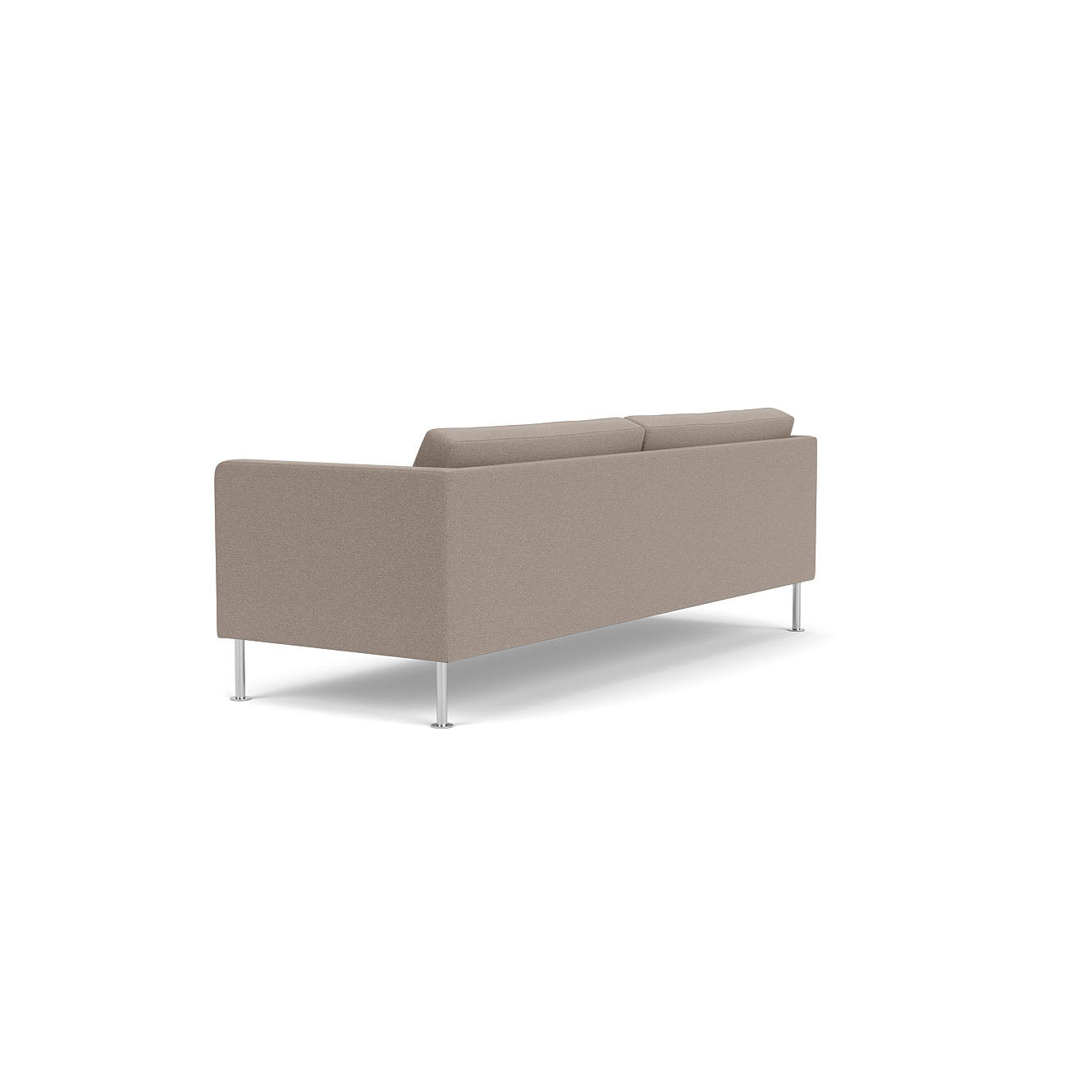 L42 Firhøj - 3 pers. sofa - Stål - Stone (181)