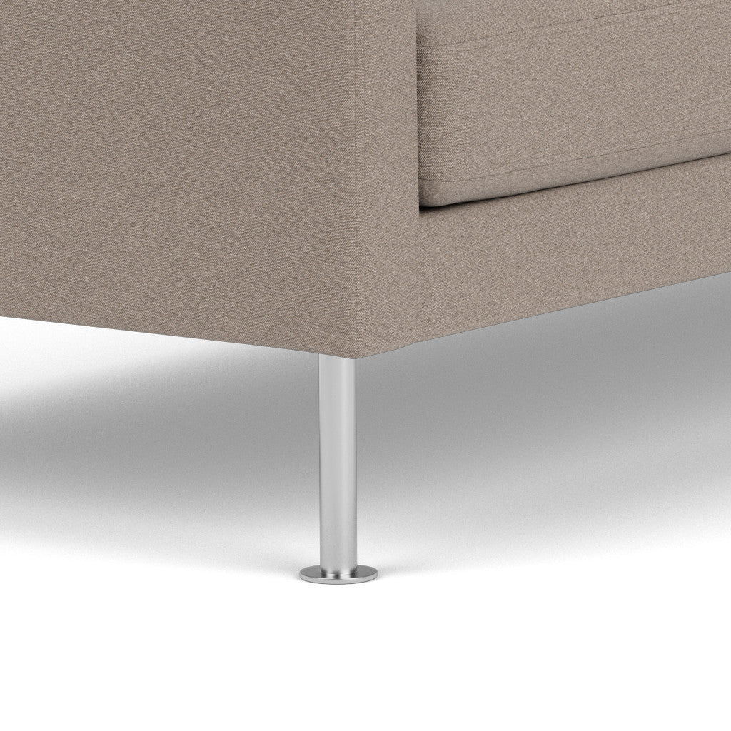 L42 Firhøj - 3 pers. sofa - Stål - Stone (181)