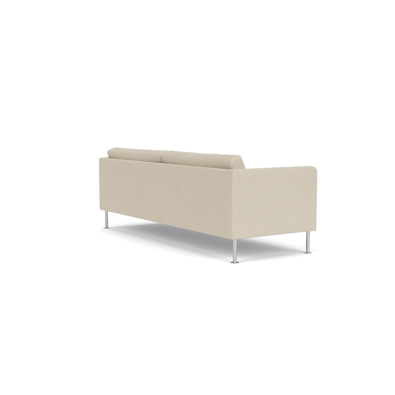 L42 Firhøj - 3 pers. sofa - Stål - Beige (00)