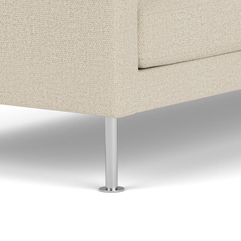 L42 Firhøj - 3 pers. sofa - Stål - Beige (00)