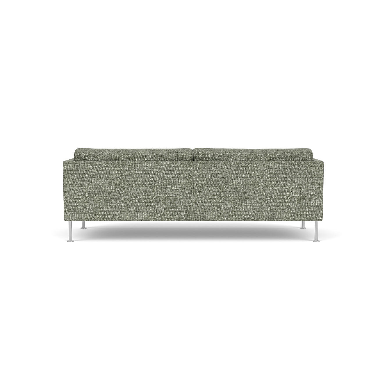 L42 Firhøj - 3 pers. sofa - Stål - Green-Melange