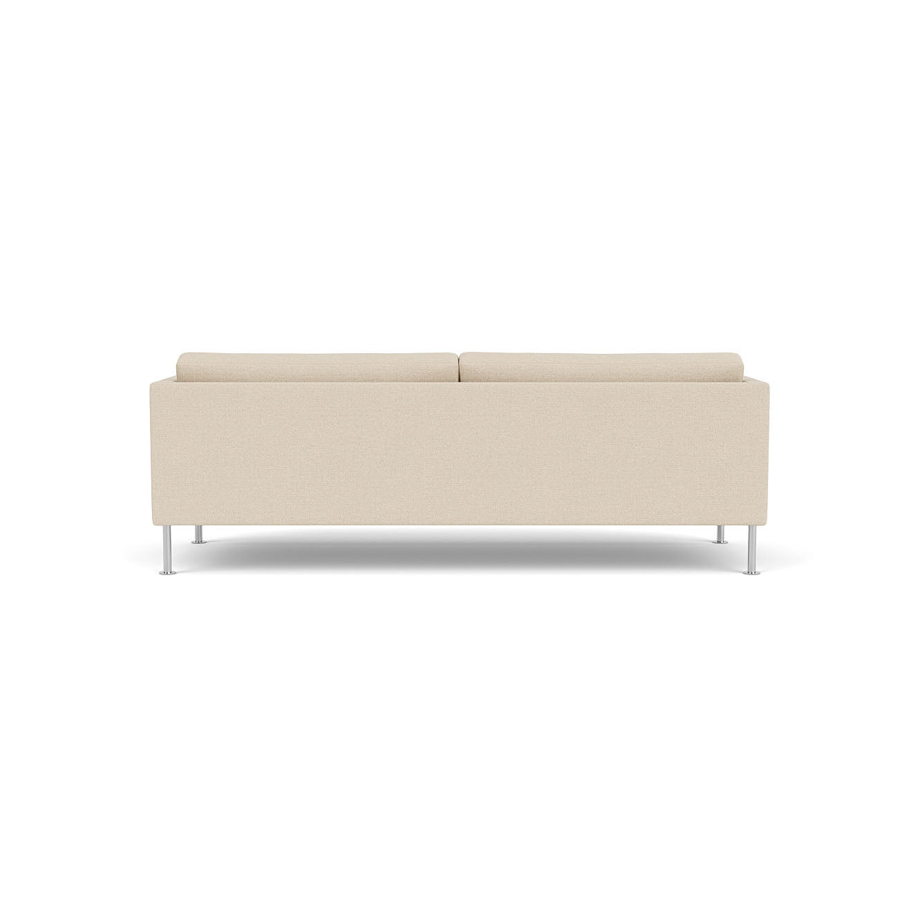 L42 Firhøj - 3 pers. sofa - Stål - Beige (90)
