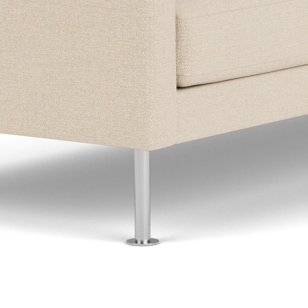 L42 Firhøj - 3 pers. sofa - Stål - Beige (90)