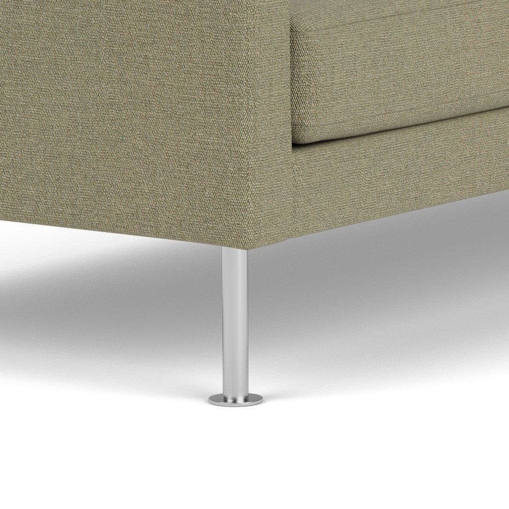 L42 Firhøj - 3 pers. sofa - Stål - Green (58)