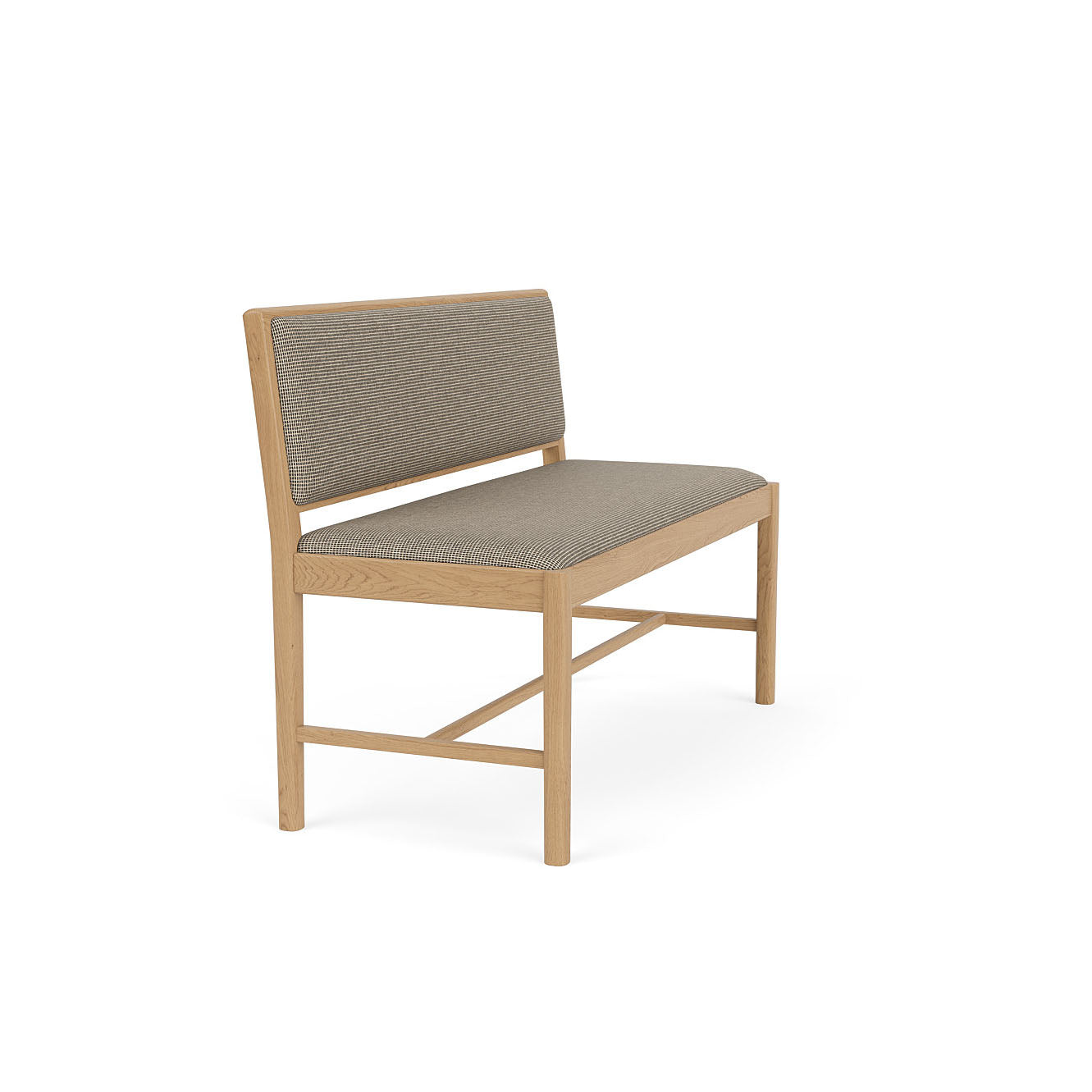 J176 Sønderborg - Bænk - Eg - Monochrome - Meleret