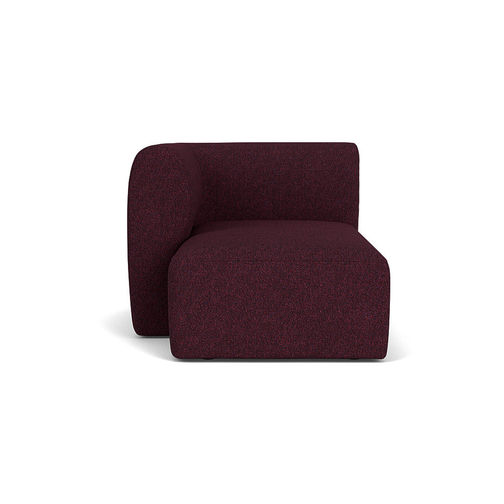 L47 Korinth - Venstre chaiselong - MLF - Aubergine