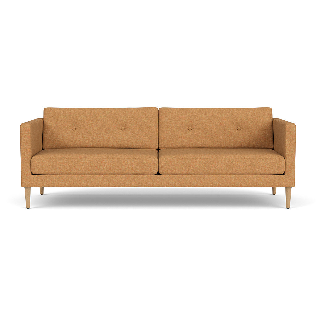 L42 Firhøj - 3 pers. sofa - Eg - Orange-Melange