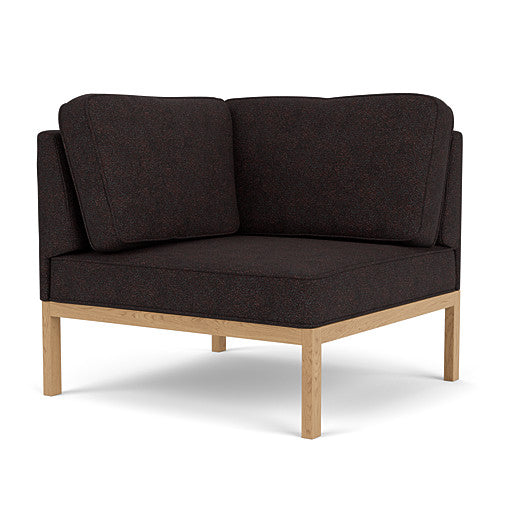 L37 - 7-9-13 - Venstre Hjørne 90 cm - Black-Brown