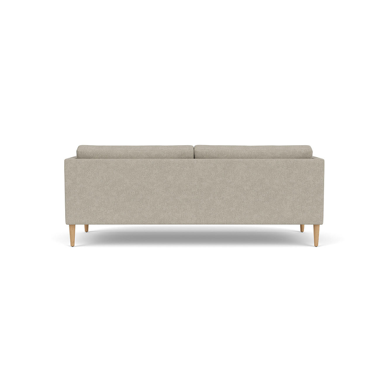 L42 - Firhøj - 2,5 pers. sofa Eg, Natur, Lakeret, Cosmo, Light Grey (30) - MTO af Unit10