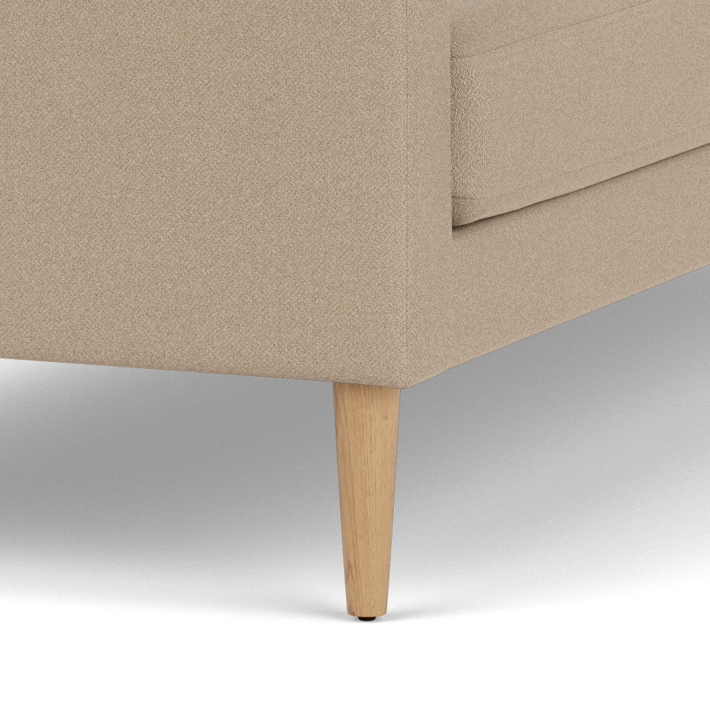 L42 - Firhøj - 2,5 pers. sofa Eg, Natur, Lakeret, Grain, Beige (61252) - MTO af Unit10