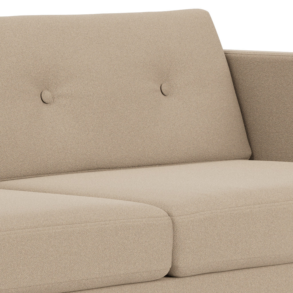 L42 - Firhøj - 2,5 pers. sofa Eg, Natur, Lakeret, Grain, Beige (61252) - MTO af Unit10