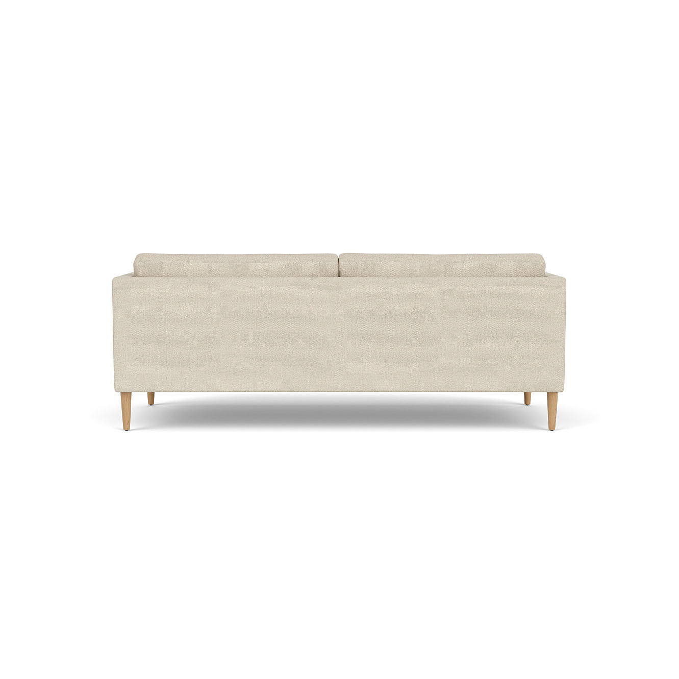 L42 - Firhøj - 2,5 pers. sofa Eg, Natur, Lakeret, Monza, Beige (00) - MTO af Unit10