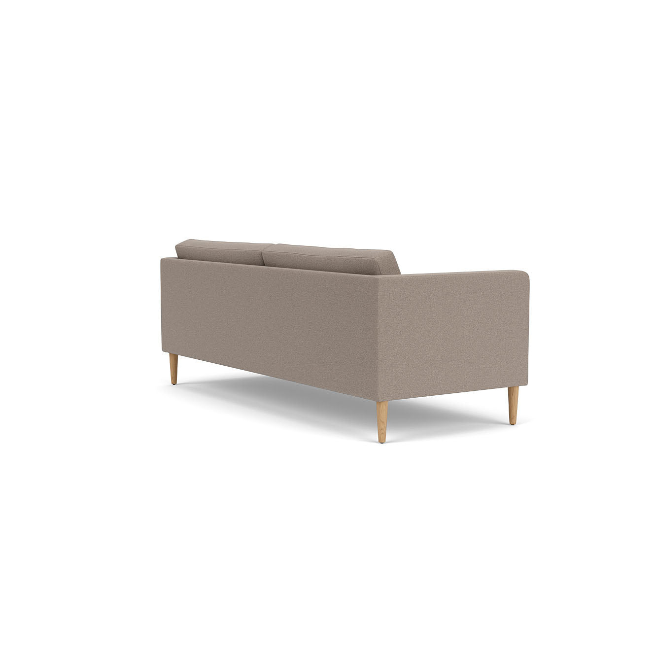 L42 - Firhøj - 2,5 pers. sofa Eg, Natur, Lakeret, Olbia, Stone (181) - MTO af Unit10