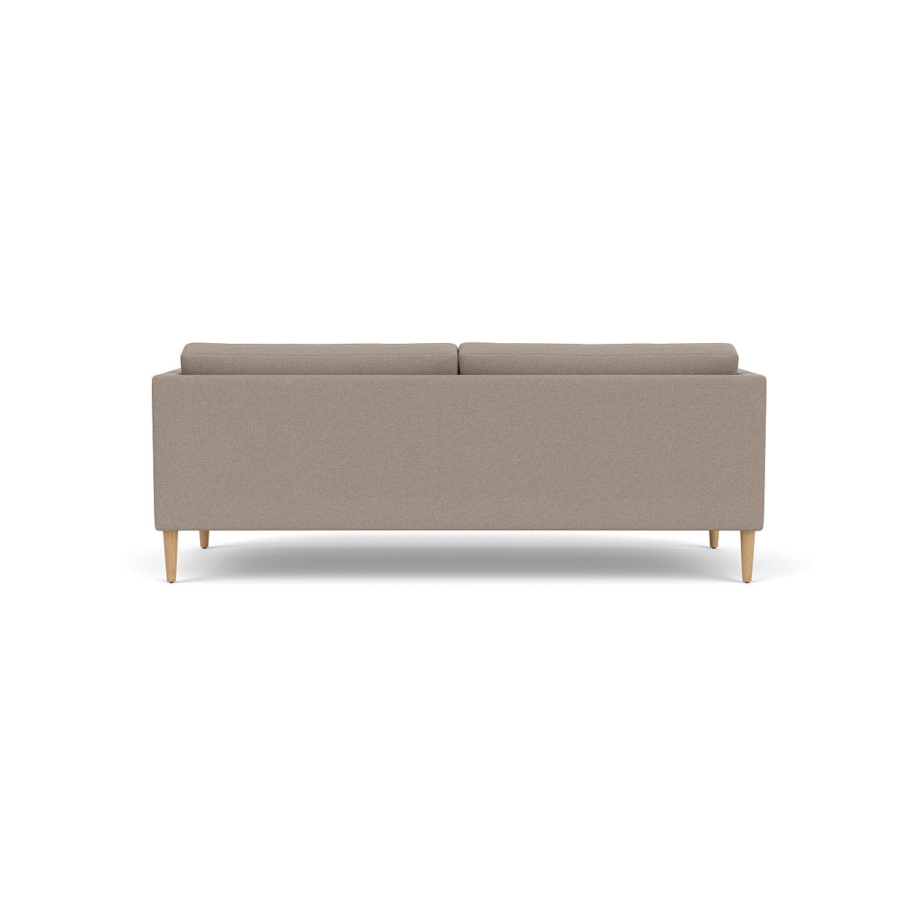 L42 - Firhøj - 2,5 pers. sofa Eg, Natur, Lakeret, Olbia, Stone (181) - MTO af Unit10