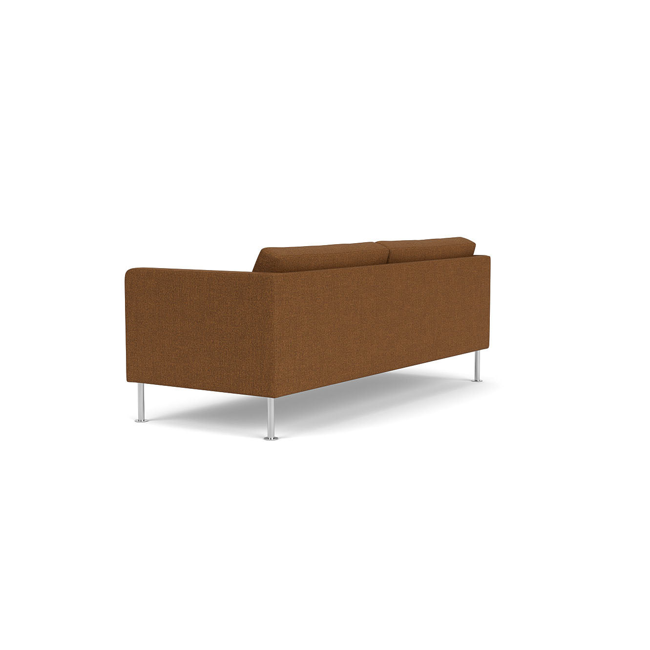 L42 - Firhøj - 2,5 pers. sofa Stål, Metal, Børstet, MLF, Brown (15) - MTO af Unit10
