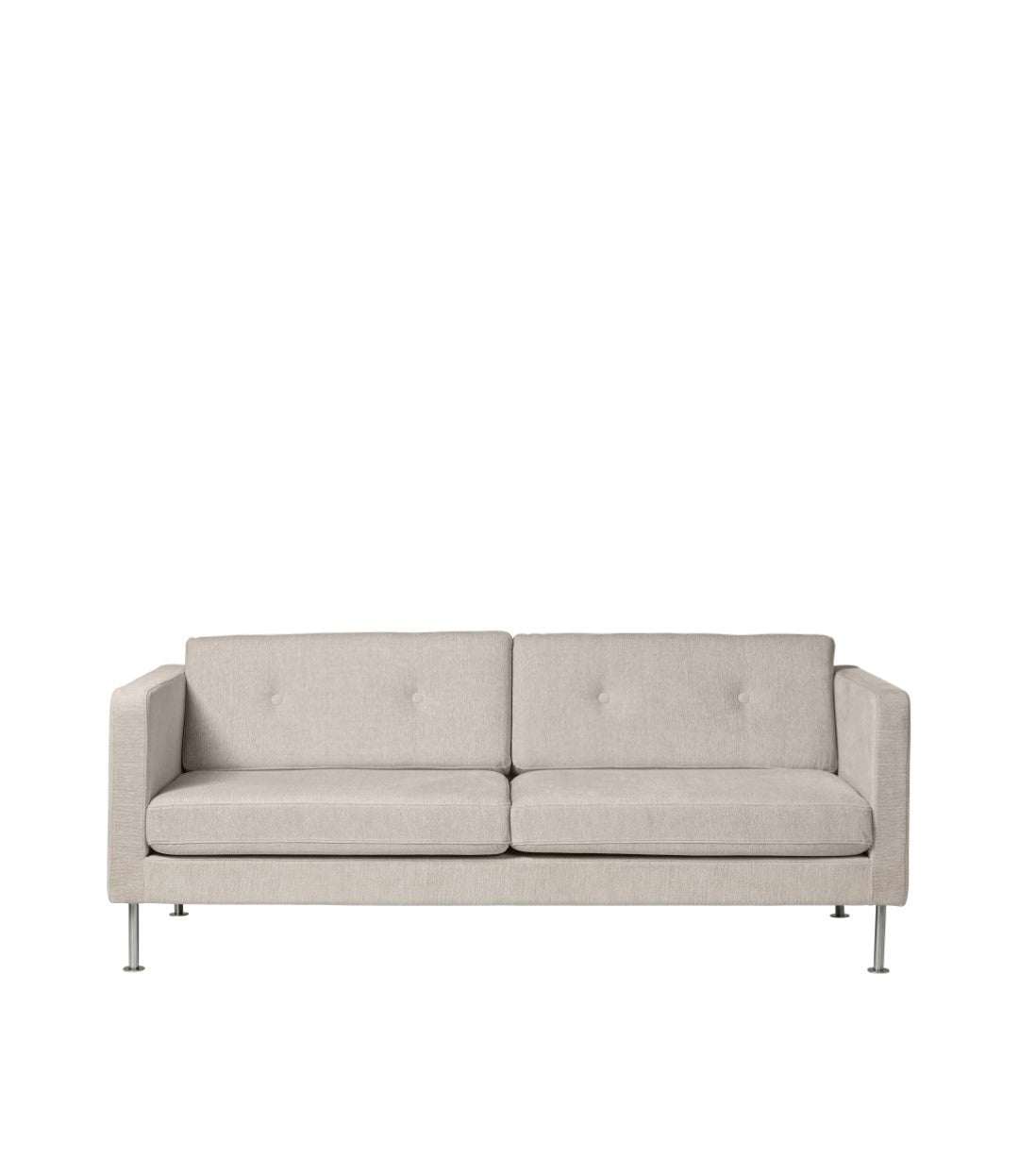 L42 Firhøj 2,5 pers. sofa i Stål Beige af Unit10